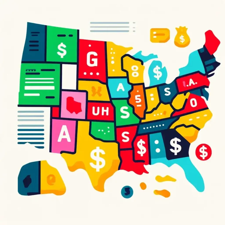 Map of states offering tax benefits for 529 plans.