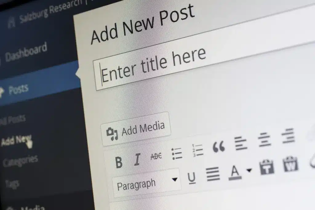wordpress blogg