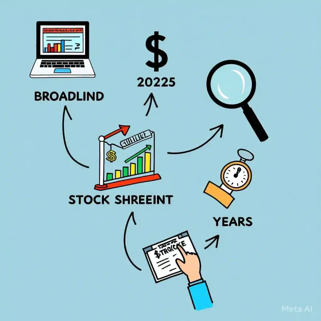 Flowchart of steps to start investing in value stocks in 2025.